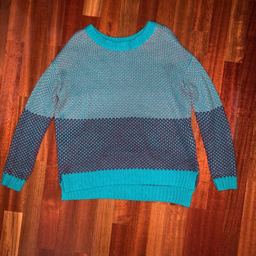 Cute Colorblock Sweater